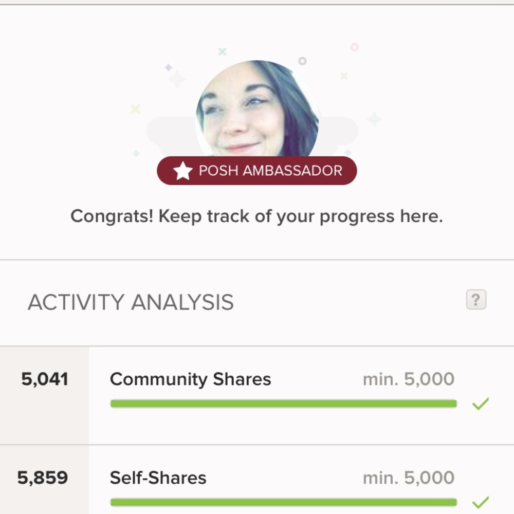 YAY! I’m finally a posh ambassador!!!!